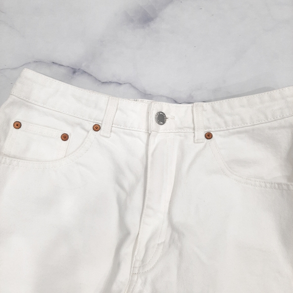 Cheap Monday Donna Shorts Blank White Size 29 - Picture 2 of 5